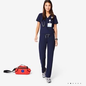 Navy blue Figs SM & XS